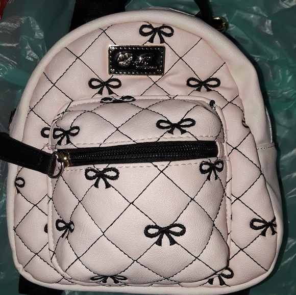 Betsey Johnson small backpack - Picture 1 of 2